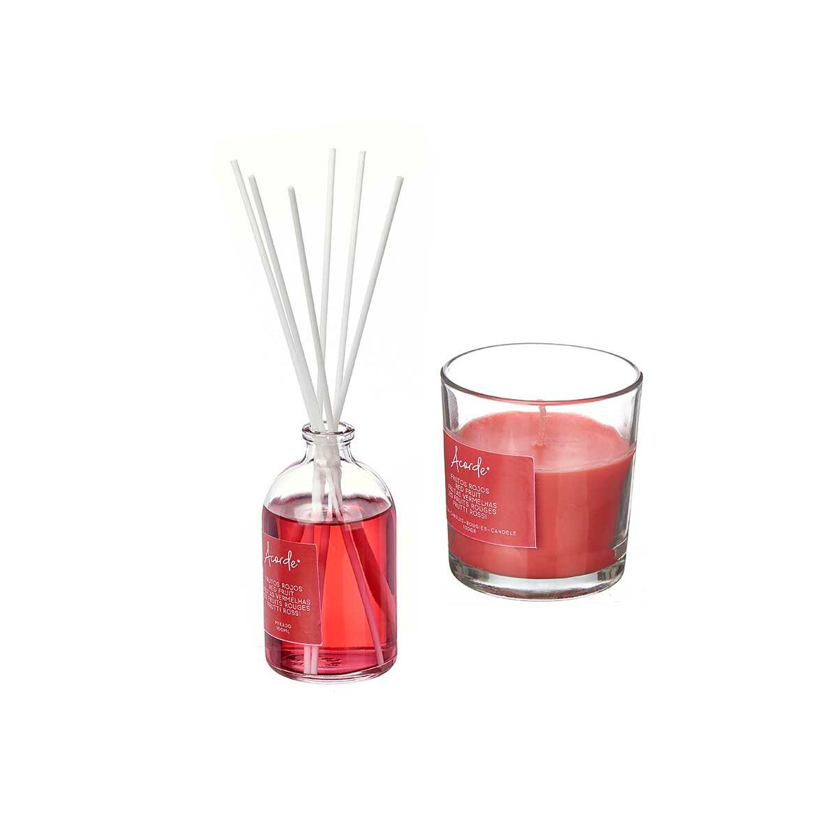 Lufterfrischer-Set Acorde Rote Früchte 100 ml (6 Stück)